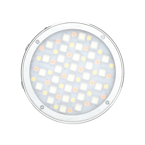 Godox-R1-Round-Magnetic-RGB-Mini-Creative-LED-Video-Light-Silver-Online-Buy-Mumbai-India - Hey Jimmy
