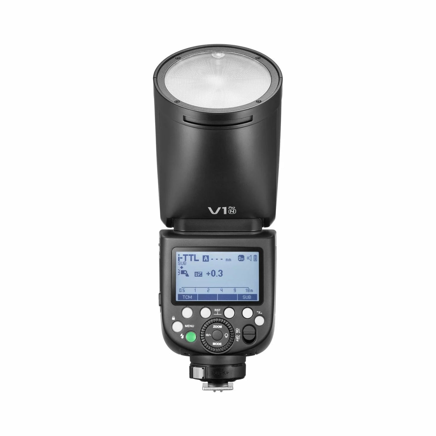 Godox-V1Pro-N-TTL-Li-ion-Round-Head-Camera-Flash-Nikon-Online-Buy-India - Hey Jimmy