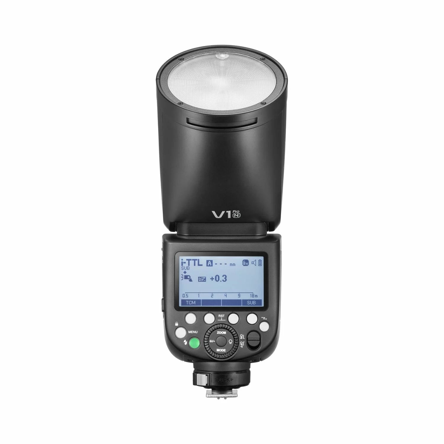 Godox-V1Pro-N-TTL-Li-ion-Round-Head-Camera-Flash-Nikon-Online-Buy-India - Hey Jimmy