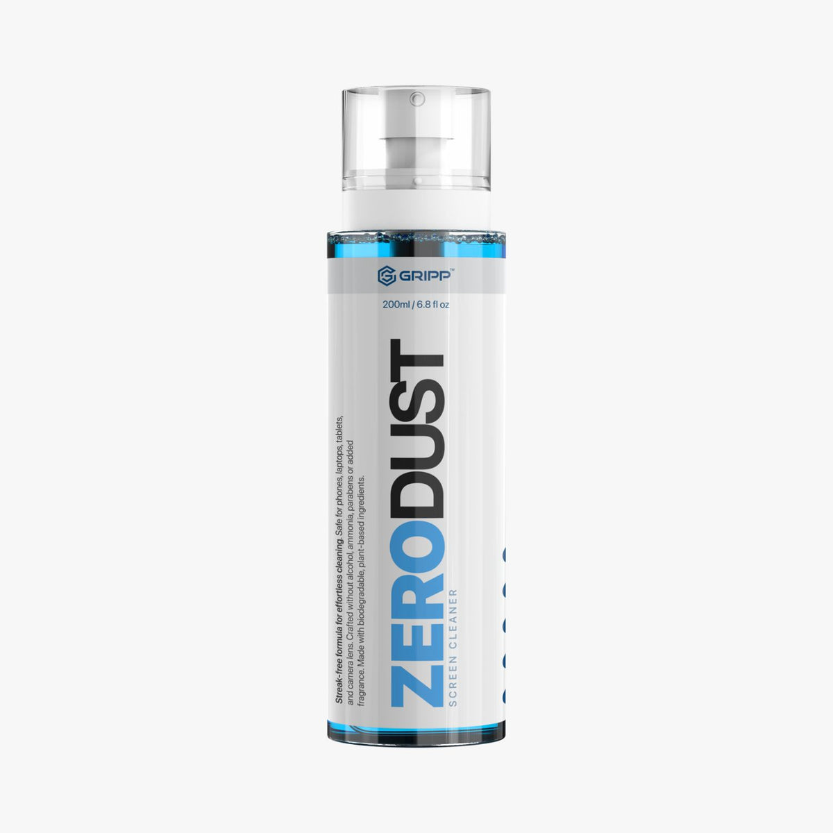 Gripp 200ml ZeroDust Screen Cleaner