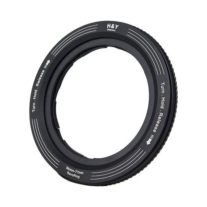 HY-Filters-RevoRing-Swift-Magnetic-Variable-Adapter-Ring-58-77mm-Online-Buy-India - Hey Jimmy