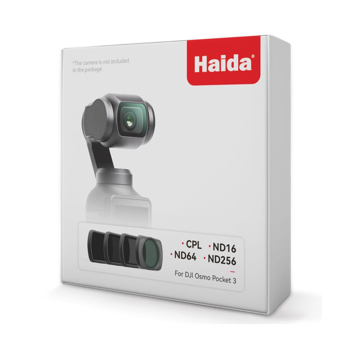 Haida NanoPro Magnetic 4-Filter Kit for DJI Osmo Pocket 3 and 4