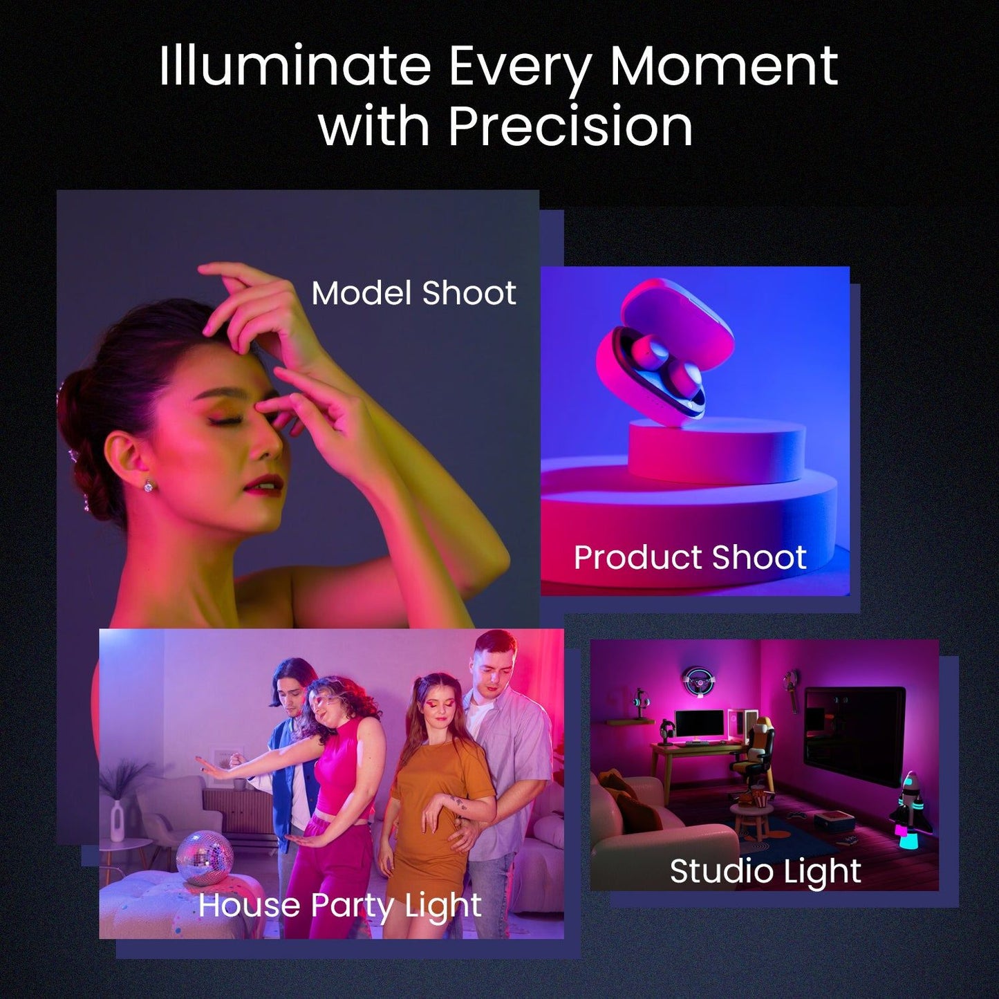 Hiffin PL-50 RGB Portable Video Light