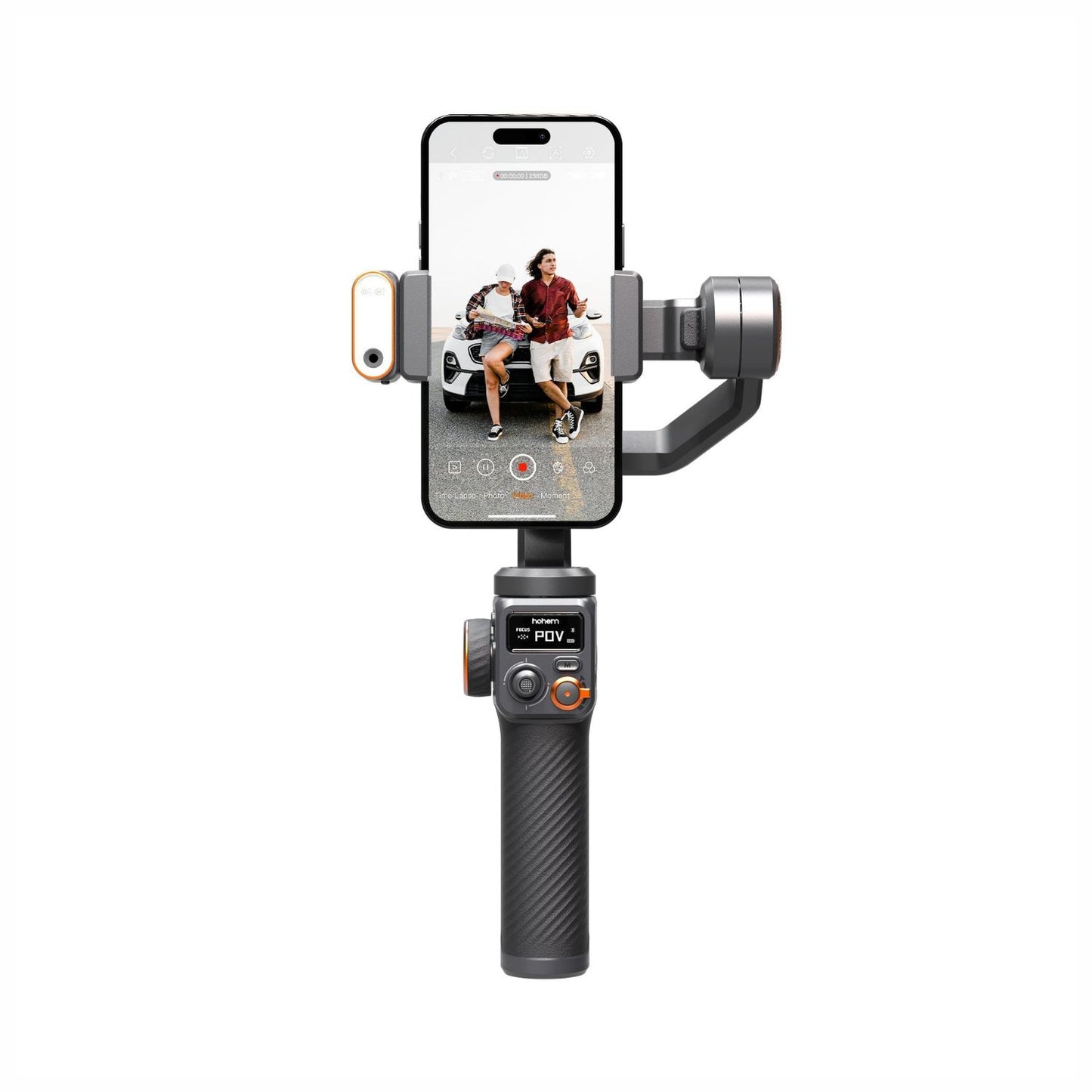Hohem-iSteady-M6-Smartphone-Gimbal-Kit-with-Fill-Light-and-AI-Vision-Sensor-Online-Buy-India_1 - Hey Jimmy
