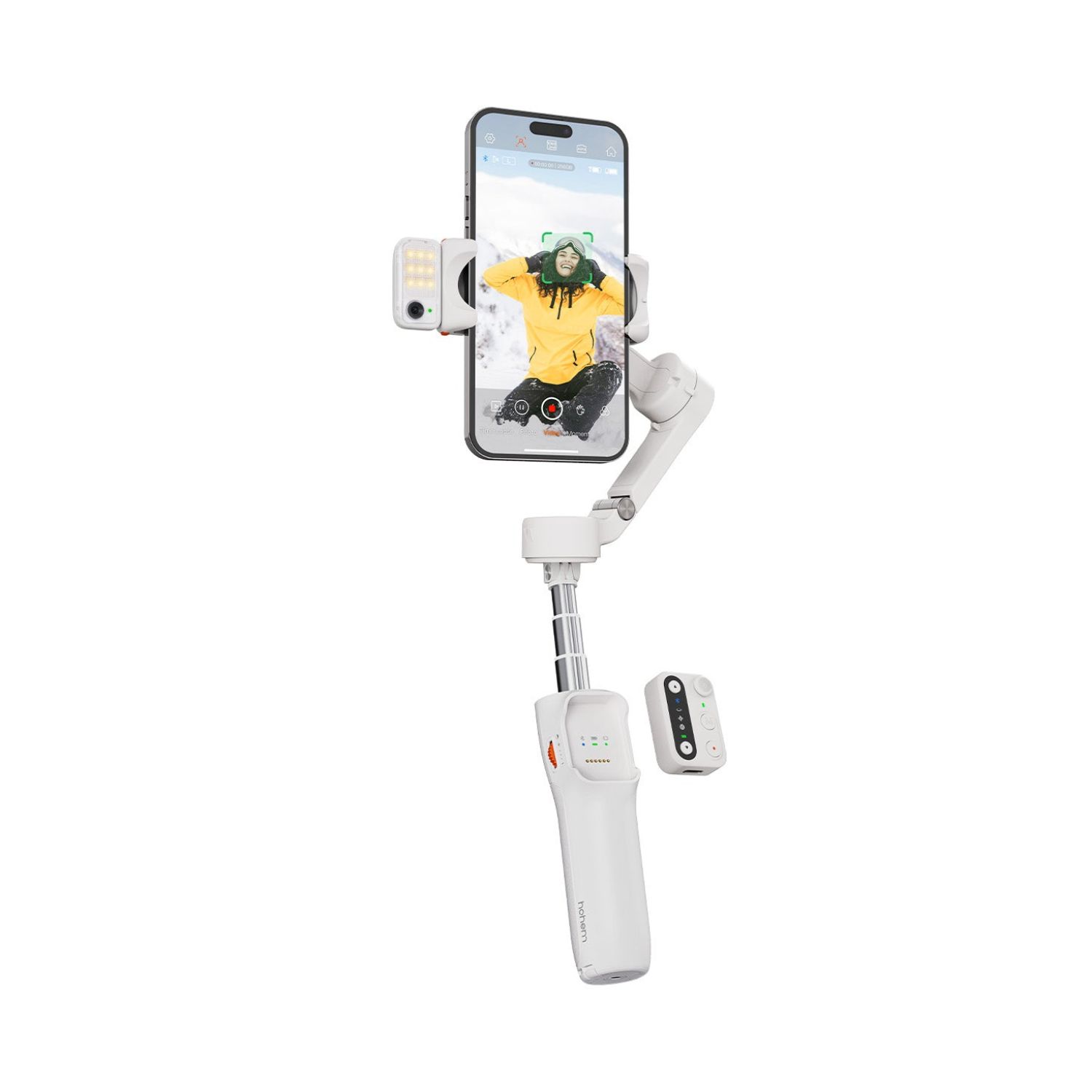 Hohem-iSteady-V3-AI-Smartphone-Gimbal-with-AI-Tracker-White-Online-Buy-India - Hey Jimmy