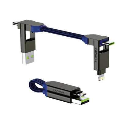 Incharge-X-Charging-Cable-Sapphire-Blue-Online-Buy-Mumbai-India - Hey Jimmy