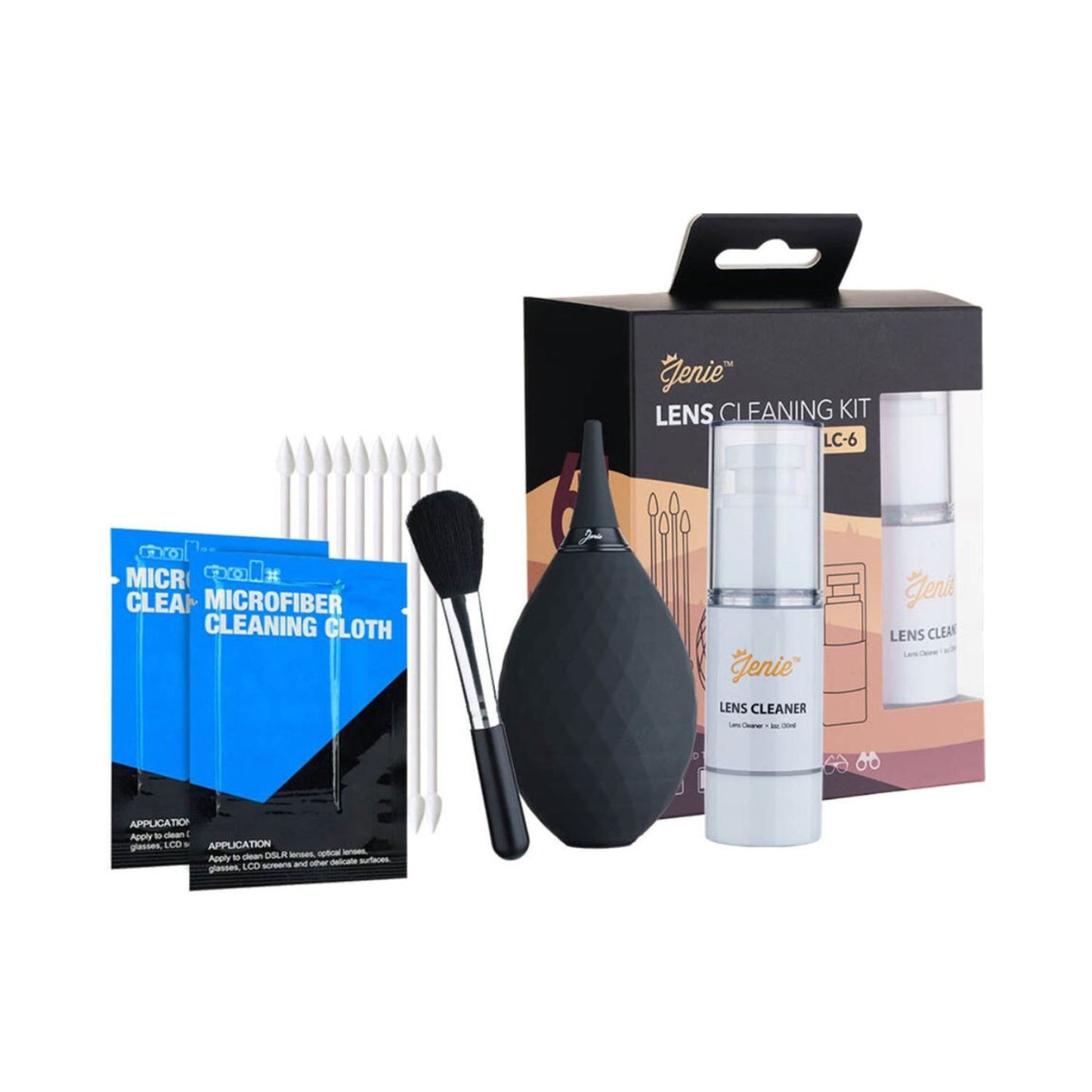 Jenie LC-6 (6 in 1) Lens Cleaning Kit
