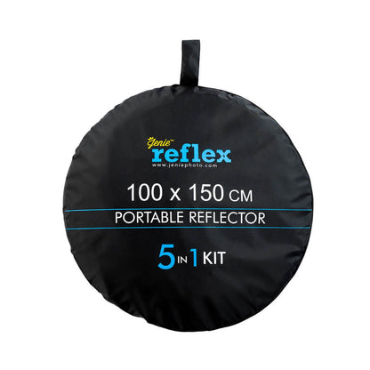 Jenie Reflex 100x150cm 5-in-1 Reflector With Handle