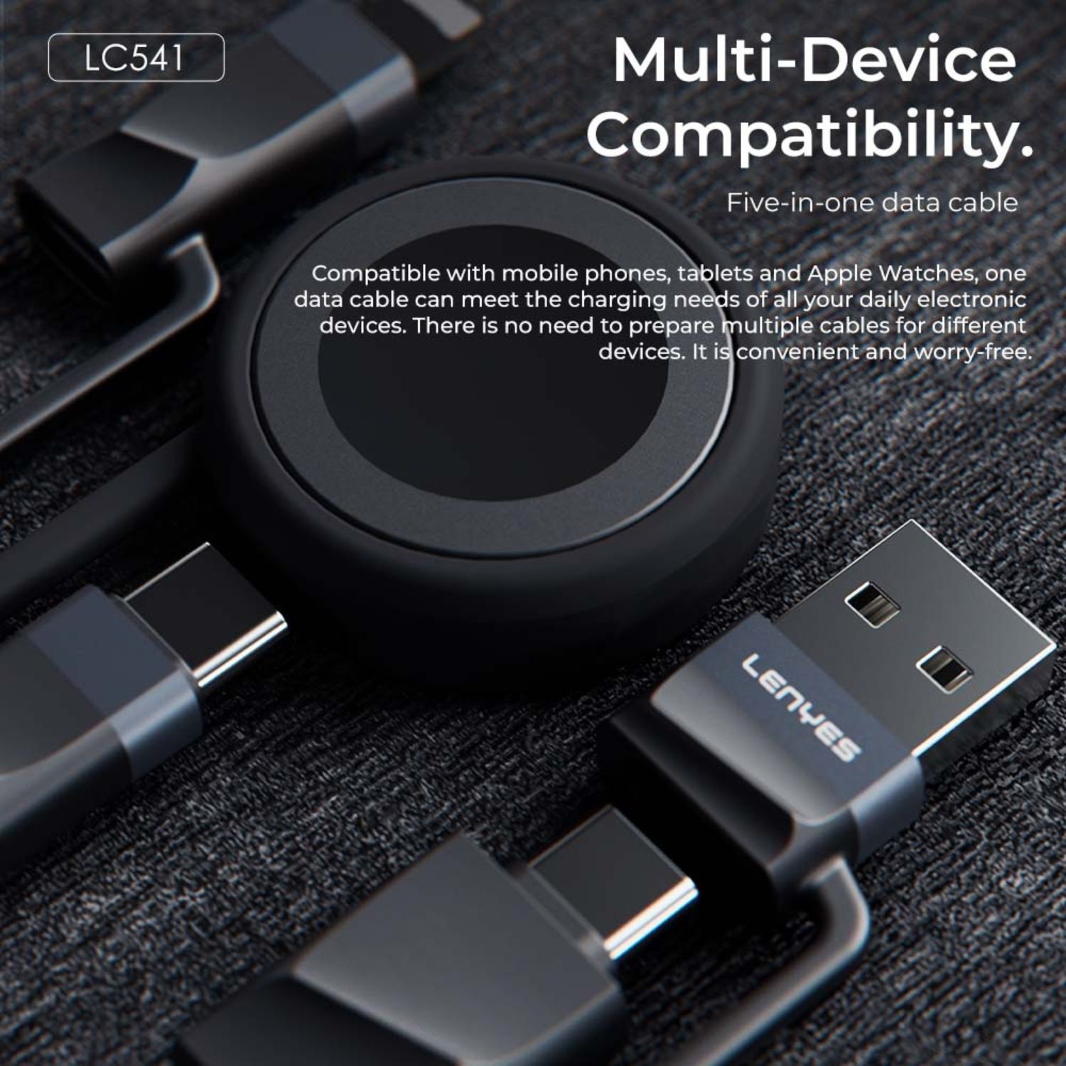 Lenyes-LC541-5-in-1-Data-Cable-with-Wireless-Charger-For-Watch-Online-Buy-India_8 - Hey Jimmy