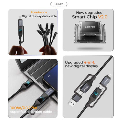 Lenyes-LC542-4-in-1-Data-Cable-with-Digitak-Display-Online-Buy-India_5 - Hey Jimmy
