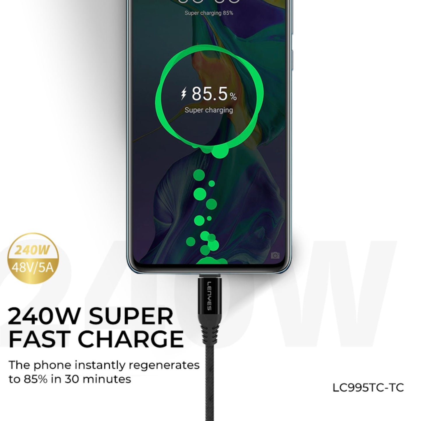Lenyes-LC995-240W-Type-C-to-C-Fast-Charging-and-Data-Sync-Cable-Online-Buy-India_4 - Hey Jimmy