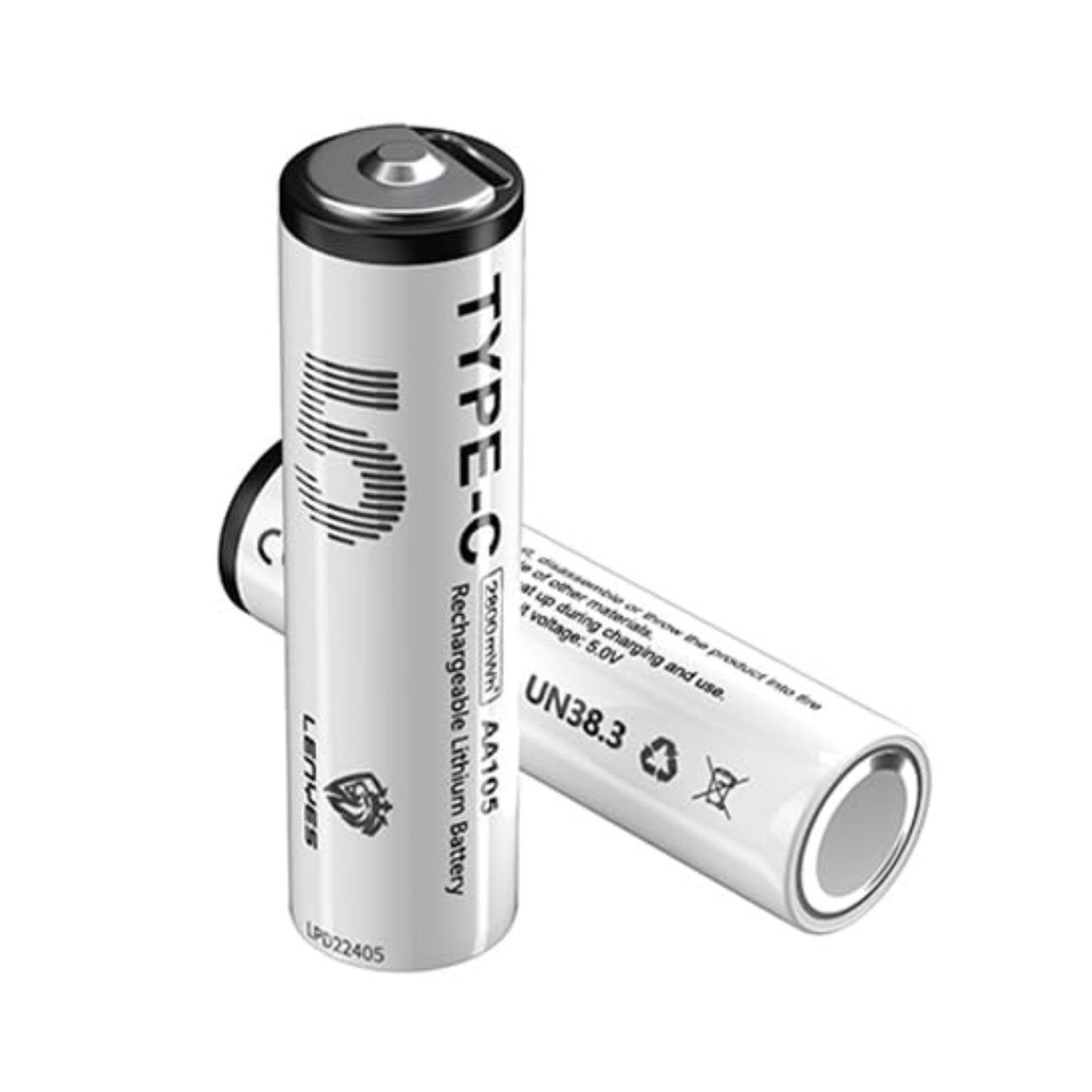 Lenyes AA105 Rechargeable Pencil Cell 1800 mAh Type-C Batteries