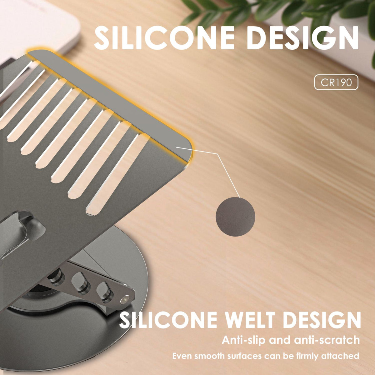Lenyes CR190 Rotating Metal Laptop Stand