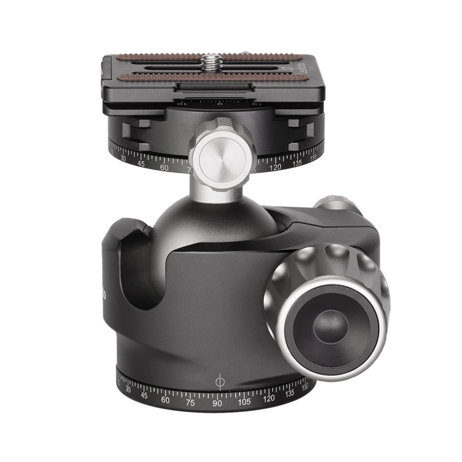 Leofoto-LH-40R-Ball-Head-Lower-Center-Double-Notch-With-QR-Plate-Online-Buy-Mumbai-India_2 - Hey Jimmy