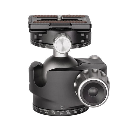 Leofoto-LH-40R-Ball-Head-Lower-Center-Double-Notch-With-QR-Plate-Online-Buy-Mumbai-India_2 - Hey Jimmy