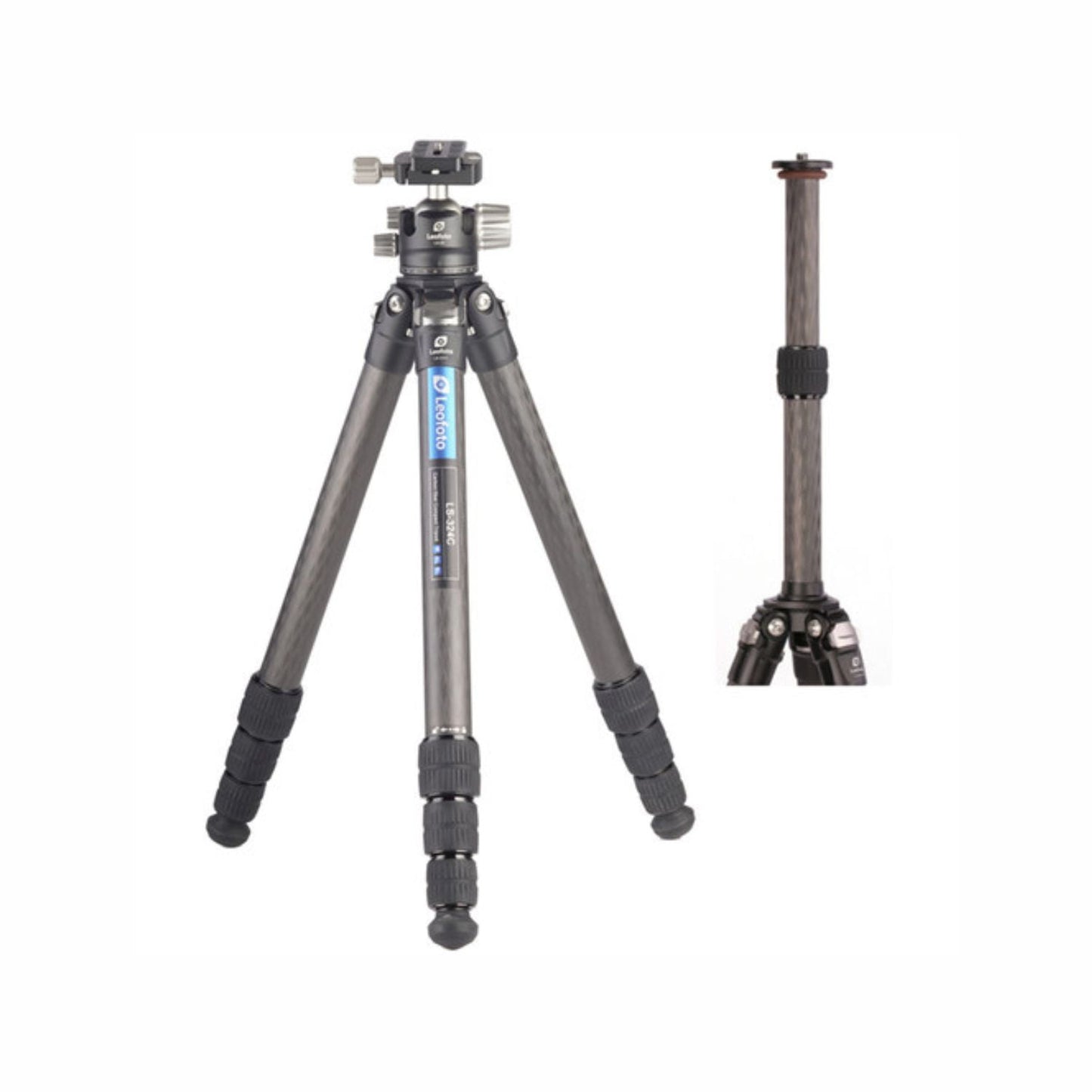 Leofoto-LS-324C-With-LH-40-Ball-Head-Kit-Ranger-Series-Tripod-Online-Buy-Mumbai-India_4 - Hey Jimmy