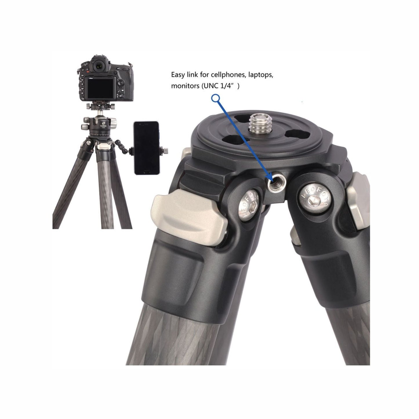 Leofoto-LS-324C-With-LH-40-Ball-Head-Kit-Ranger-Series-Tripod-Online-Buy-Mumbai-India_9 - Hey Jimmy
