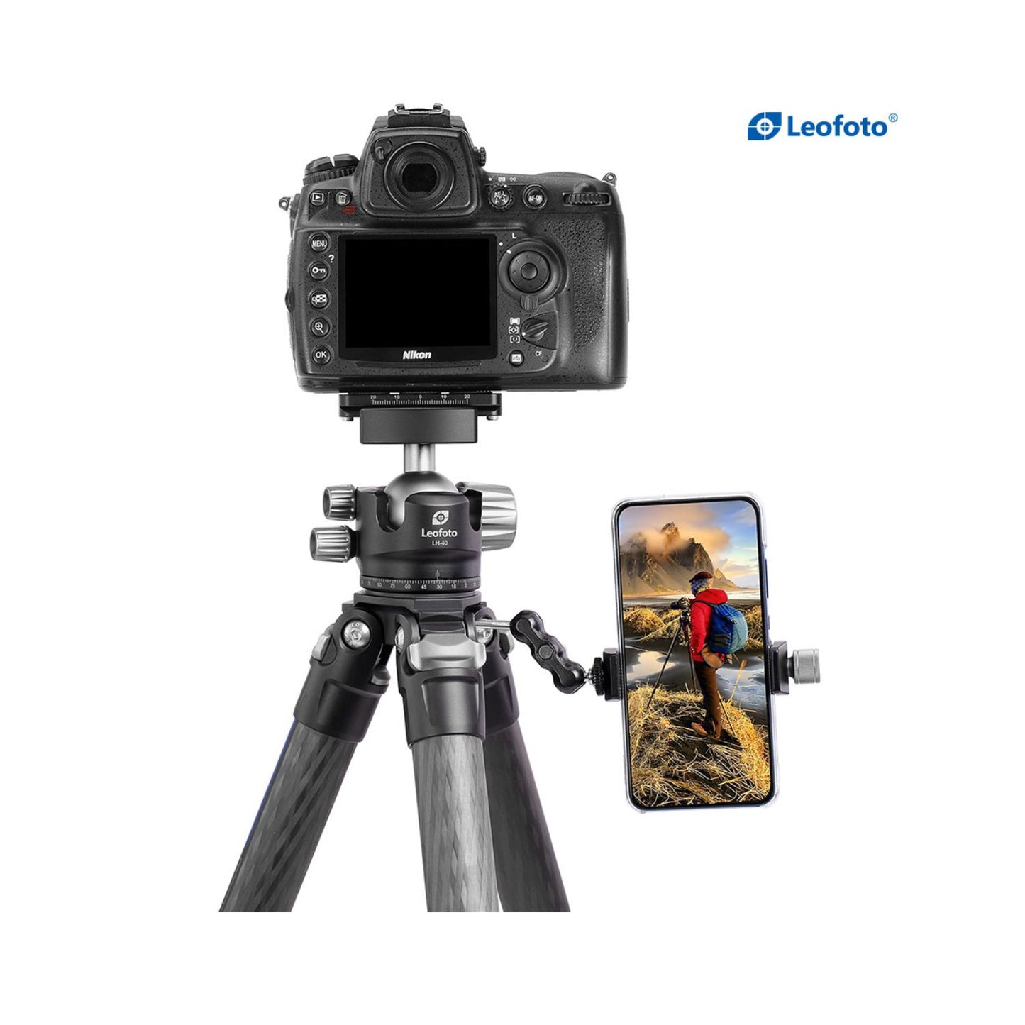 Leofoto-LS-325C-Travel-Tripod-with-LH-40-Ball-Head-Online-Buy-Mumbai-India_4 - Hey Jimmy