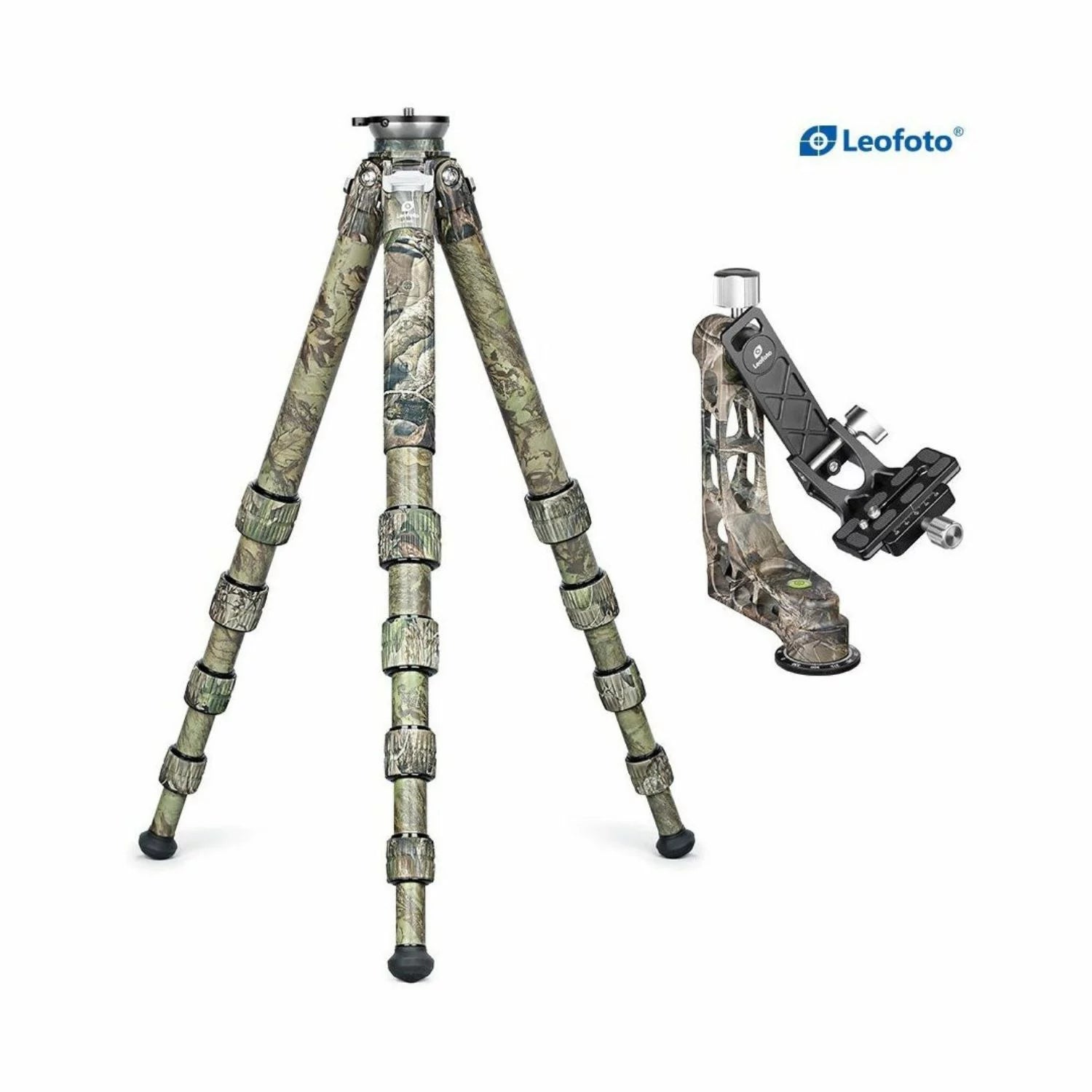 Leofoto-LS-365CEX-Ranger-Series-Tripod-With-PG-1-Head-Full-Camouflage-Online-Buy-India - Hey Jimmy