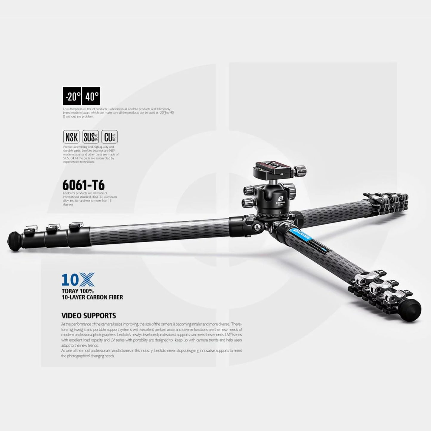 Leofoto-LSR-324C-Ranger-Series-Tripod-with-LH-40-Head-Online-Buy-India_1 - Hey Jimmy