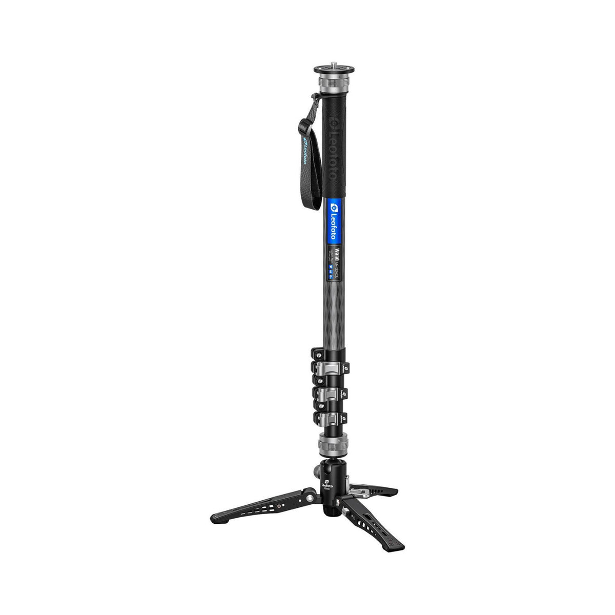 Leofoto MF-324CL Flip Lock Carbon Fiber Monopod with VD-04 Base
