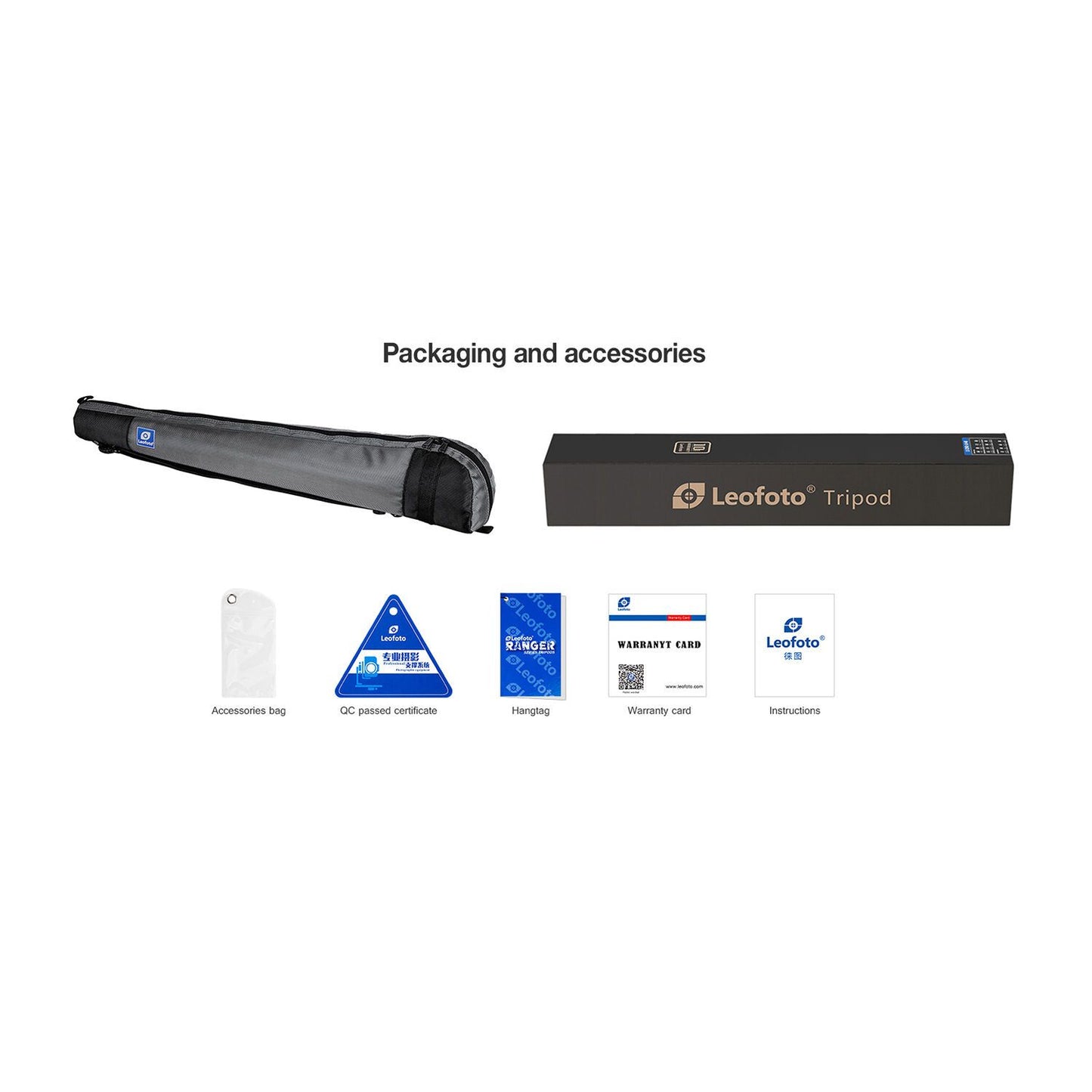 Leofoto MPQ-405C 5-Section Carbon Fiber Monopod