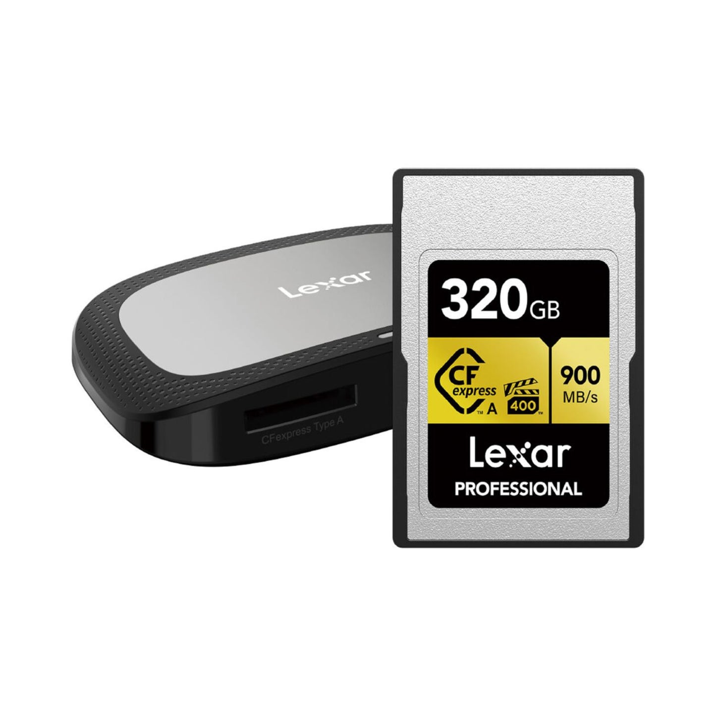 Lexar-320GB-Professional-CFexpress-Type-A-Card-GOLD-Series-With-Card-Reader-Online-Buy-Mumbai-India - Hey Jimmy