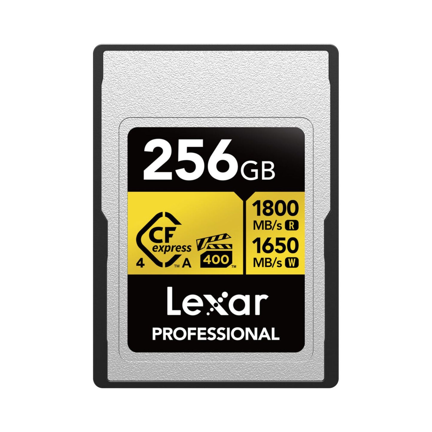 Lexar 256GB Professional GOLD CFexpress 4.0 Type A Memory Card (1800 MB/s)