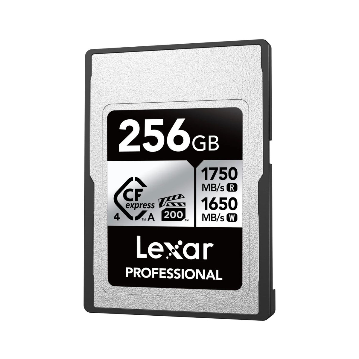 Lexar 256GB Professional SILVER CFexpress 4.0 Type A Memory Card (1750 MB/s)