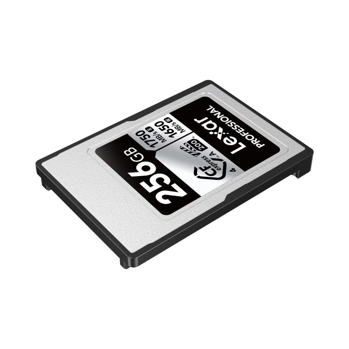 Lexar 256GB Professional SILVER CFexpress 4.0 Type A Memory Card (1750 MB/s)