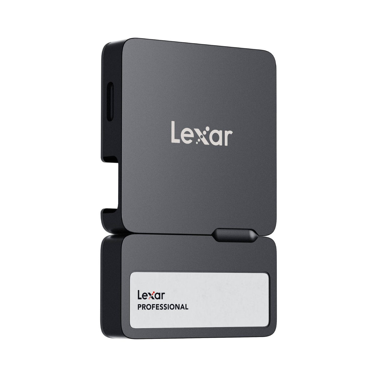 Lexar 2TB Professional Go USB 3.2 Gen 2 Portable SSD with Hub (Black)