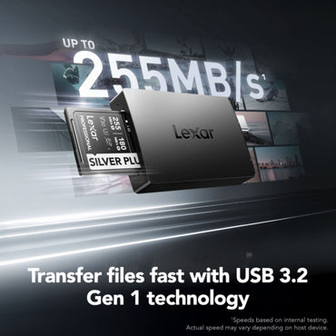 Lexar RW360 MicroSD/SD USB-A/C USB 3.2 Gen1 Card Reader
