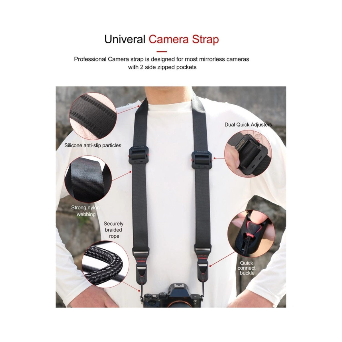 Lynca 32D Camera Strap