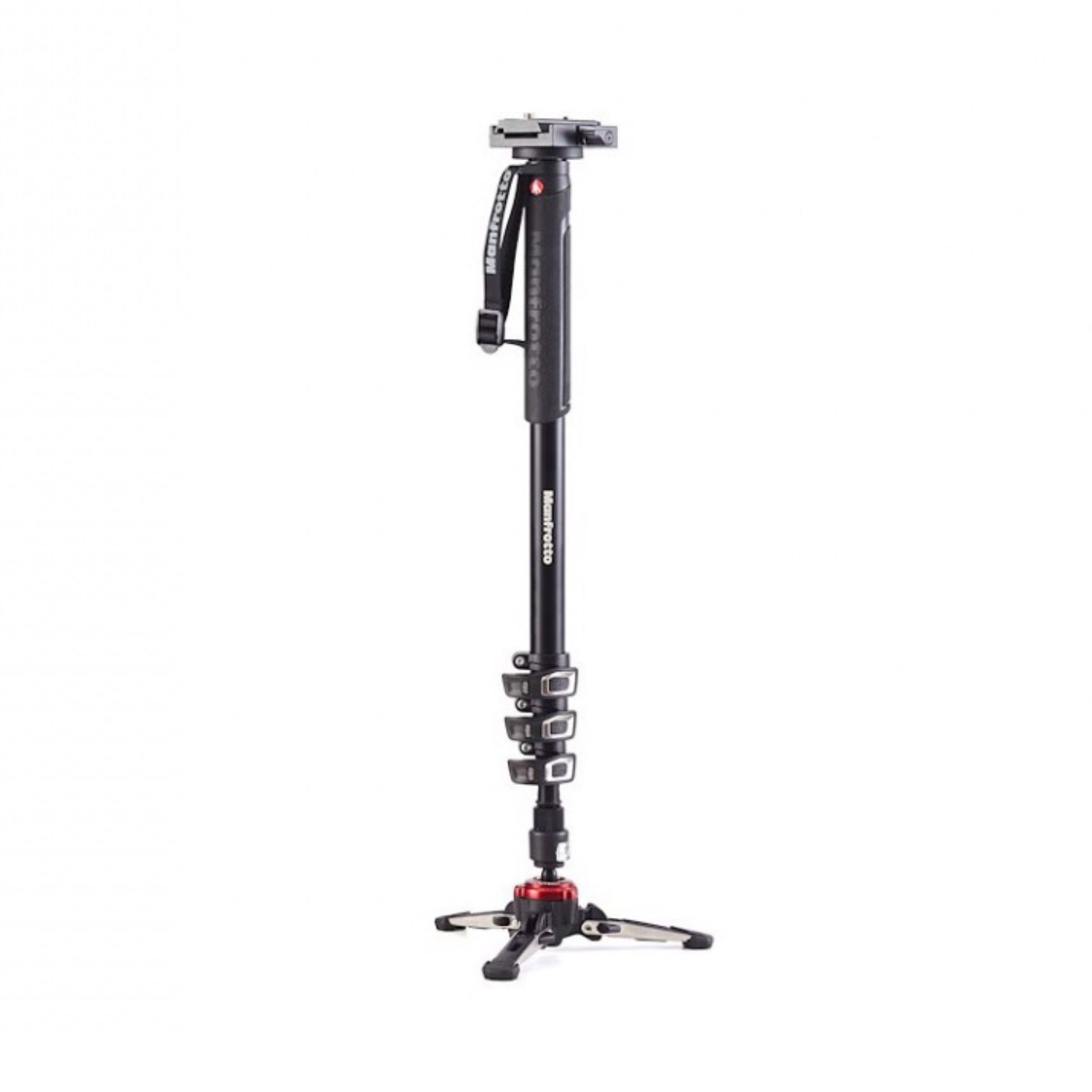 Manfrotto-MVMXPROA4577-XPRO-4-Section-Video-Monopod-Sliding-Plate-FLUIDTECH-Base-Online-Buy-India - Hey Jimmy