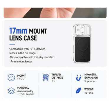 Martvsen 17mm Lens Mount Case