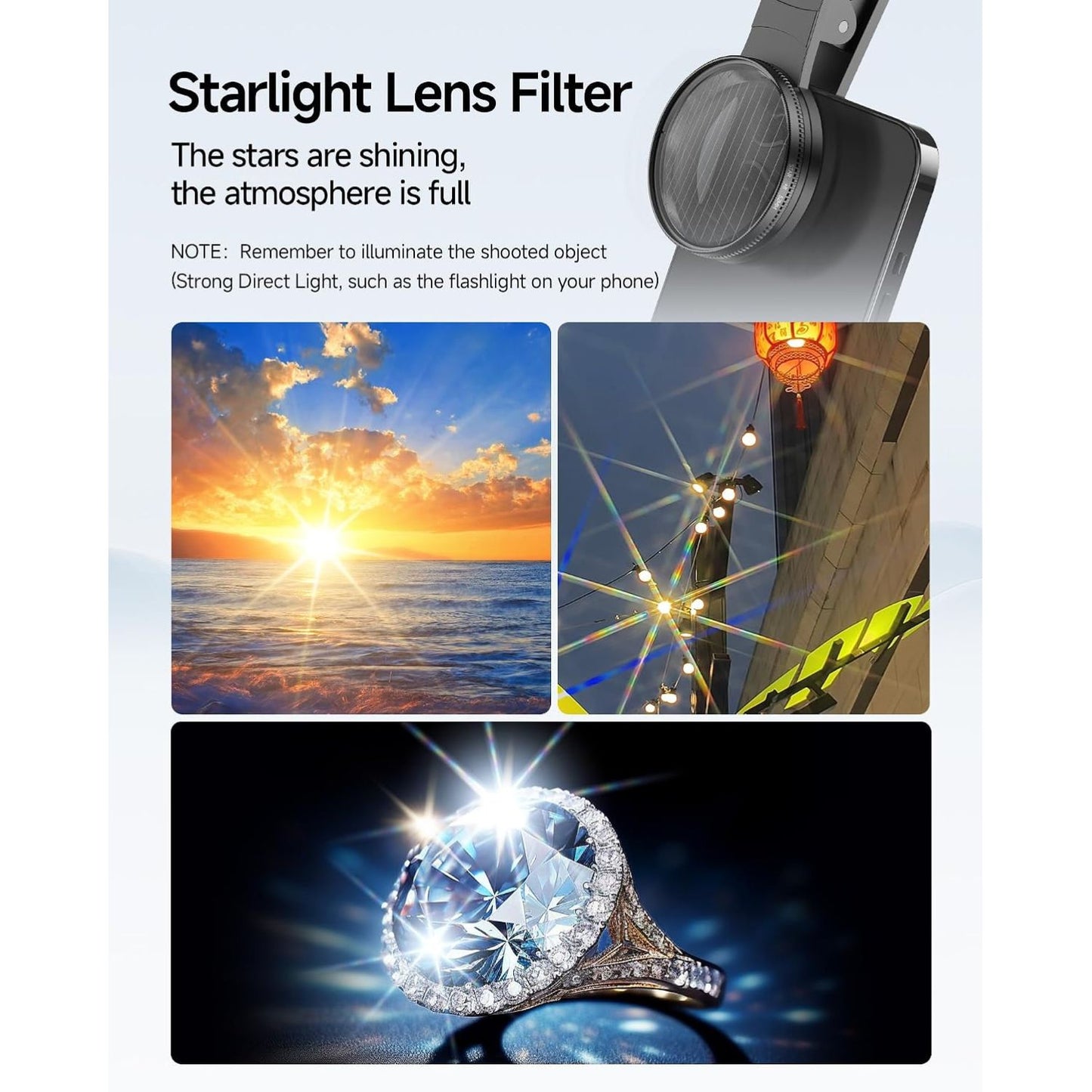 Martvsen 40-90mm Pro 32x Phone Macro Lens Kit