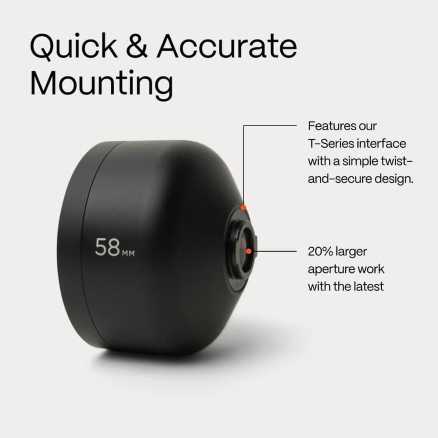 Moment 58mm Tele T-Series Mobile Lens
