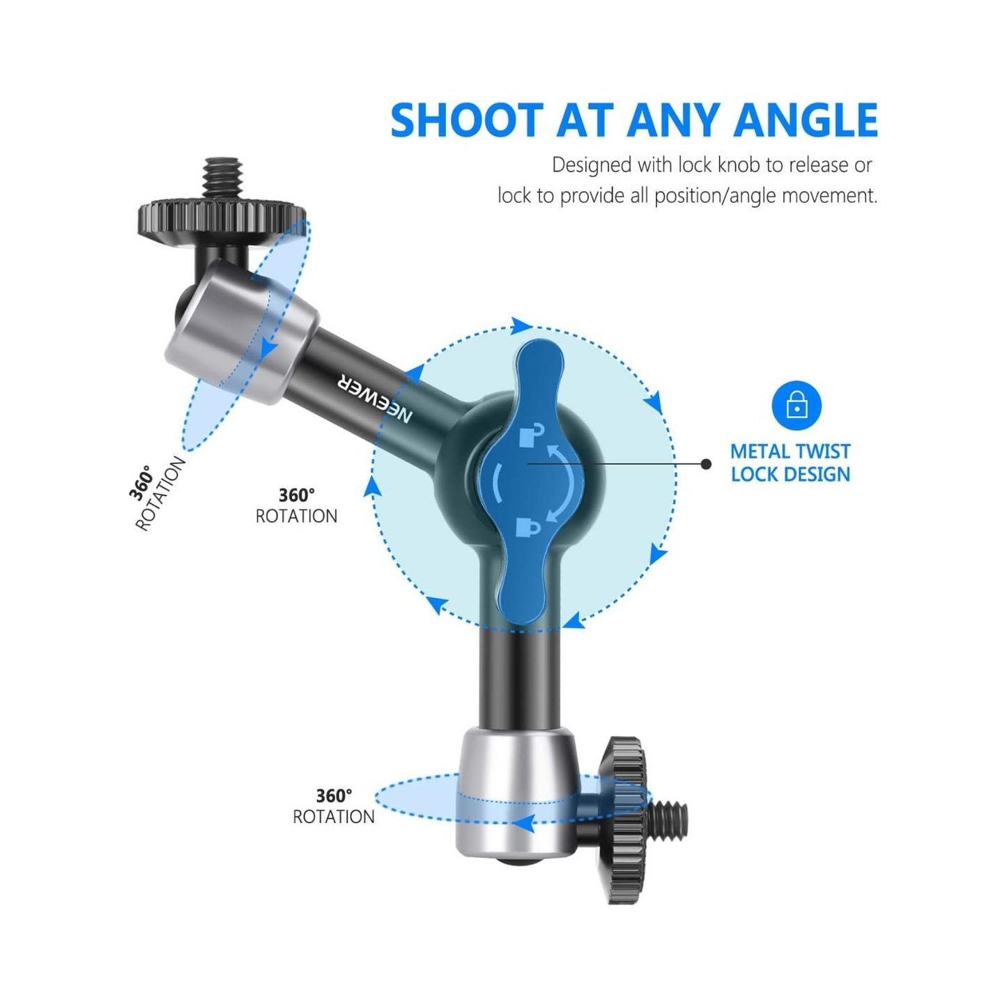 Neewer-5.9in-15cm-Adjustable-Friction-Magic-Arm-Online-Buy-India_3 - Hey Jimmy