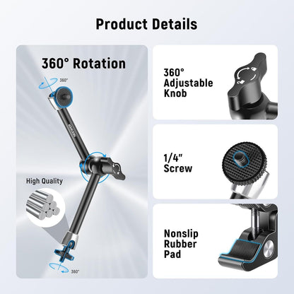 Neewer-9.825cm-Adjustable-Magic-Arm-with-Super-Clamp-Online-Buy-India_3 - Hey Jimmy