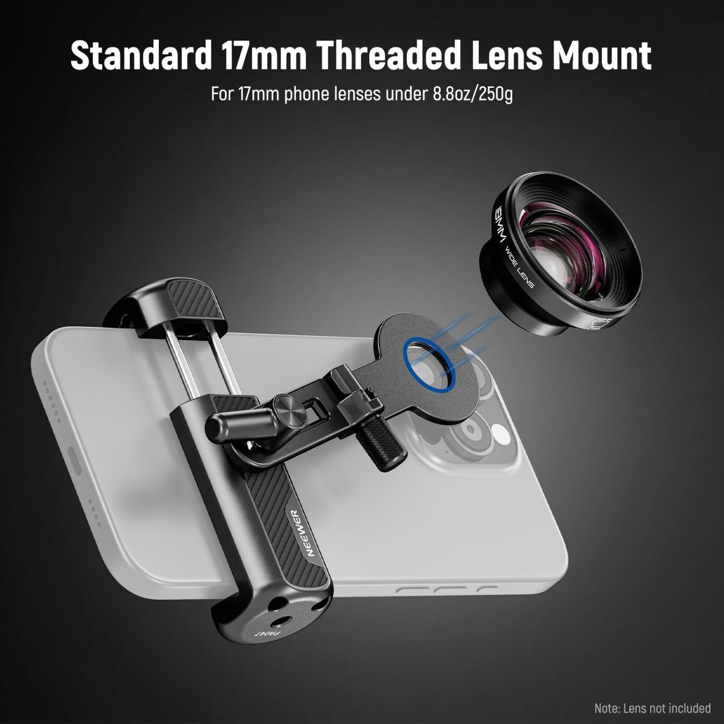 Neewer-PA047-Universal-Metal-Phone-Clamp-with-17mm-Thread-Lens-Clamp-Online-Buy-India_2 - Hey Jimmy