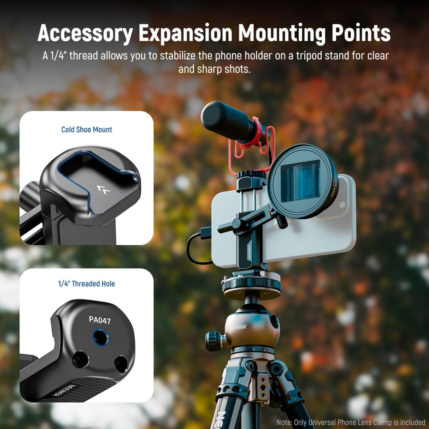 Neewer-PA047-Universal-Metal-Phone-Clamp-with-17mm-Thread-Lens-Clamp-Online-Buy-India_4 - Hey Jimmy