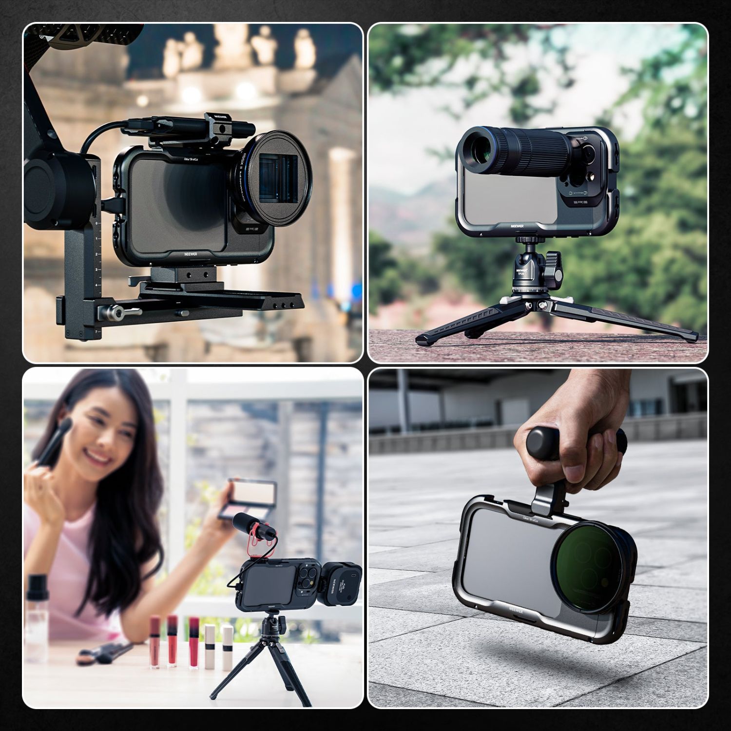 Neewer-PA074-Phone-Cage-Compatible-with-iPhone-16-Pro-Pro-Max-Online-Buy-India_6 - Hey Jimmy