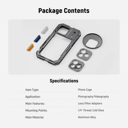NeewerPA144PhoneCageCompatiblewithiPhone17ProMaxOnlineBuyIndia_1 - Hey Jimmy
