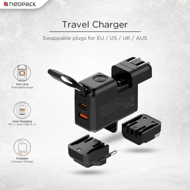 Neopack65WCubeTravelChargerDualPortAdapterwithUSB-CtoCCableOnlineBuyIndia_1 - Hey Jimmy