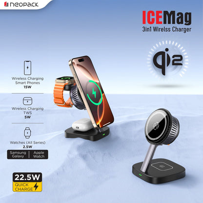 NeopackICEMag3IN1WirelessChargerOnlineBuyIndia - Hey Jimmy