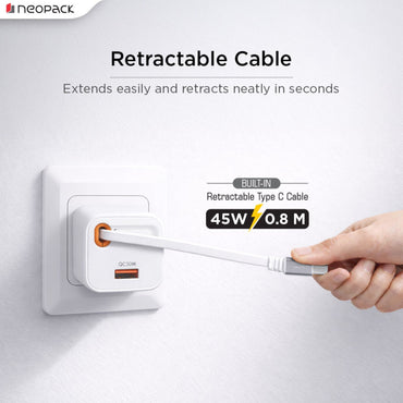 NeopackPowerCube45WWallChargerwithRetractableCableOnlineBuyIndia_1 - Hey Jimmy