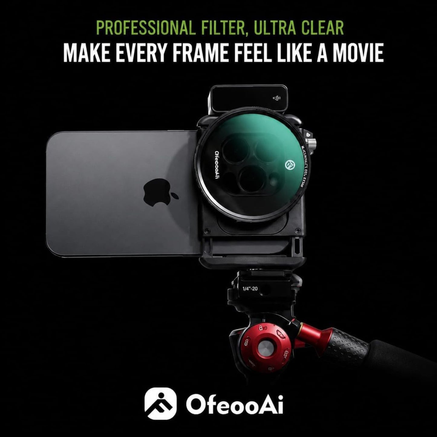 OfeeoAi 17mm Filter Adapter for Iphone 13 to 16
