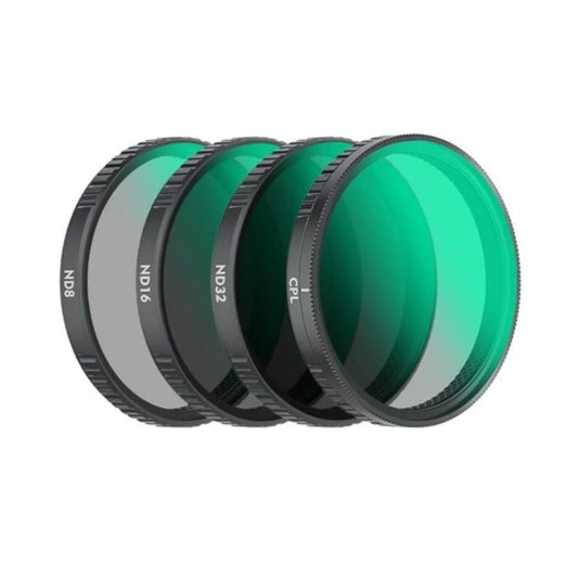 OfeeoAi 4-Pack Camera Lens Filter Set Compatible with DJI Osmo Action 6 (ND-CPL)