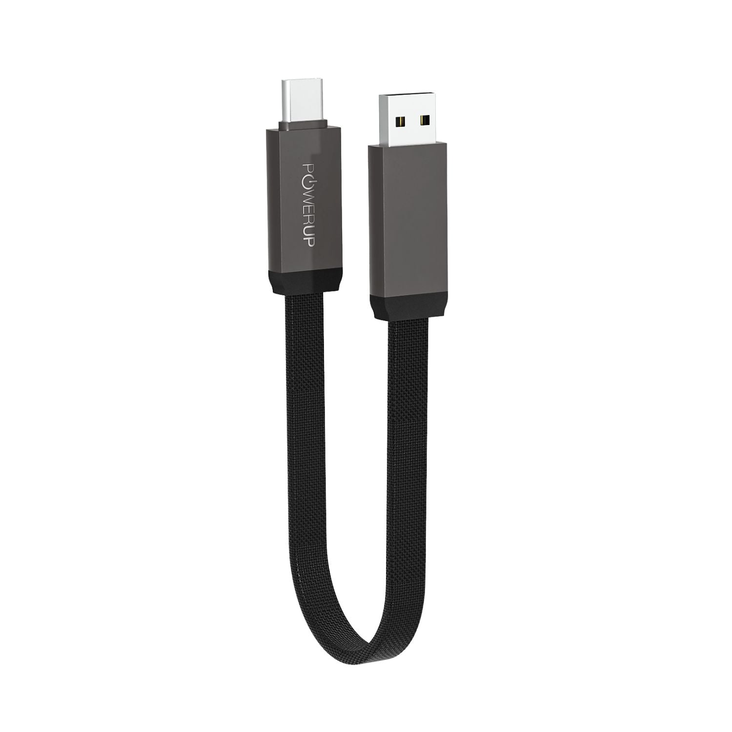 POWERUPKeyring2IN1ZincAlloyMagnetic22cmCable-BlackOnlineBuyIndia-3 - Hey Jimmy