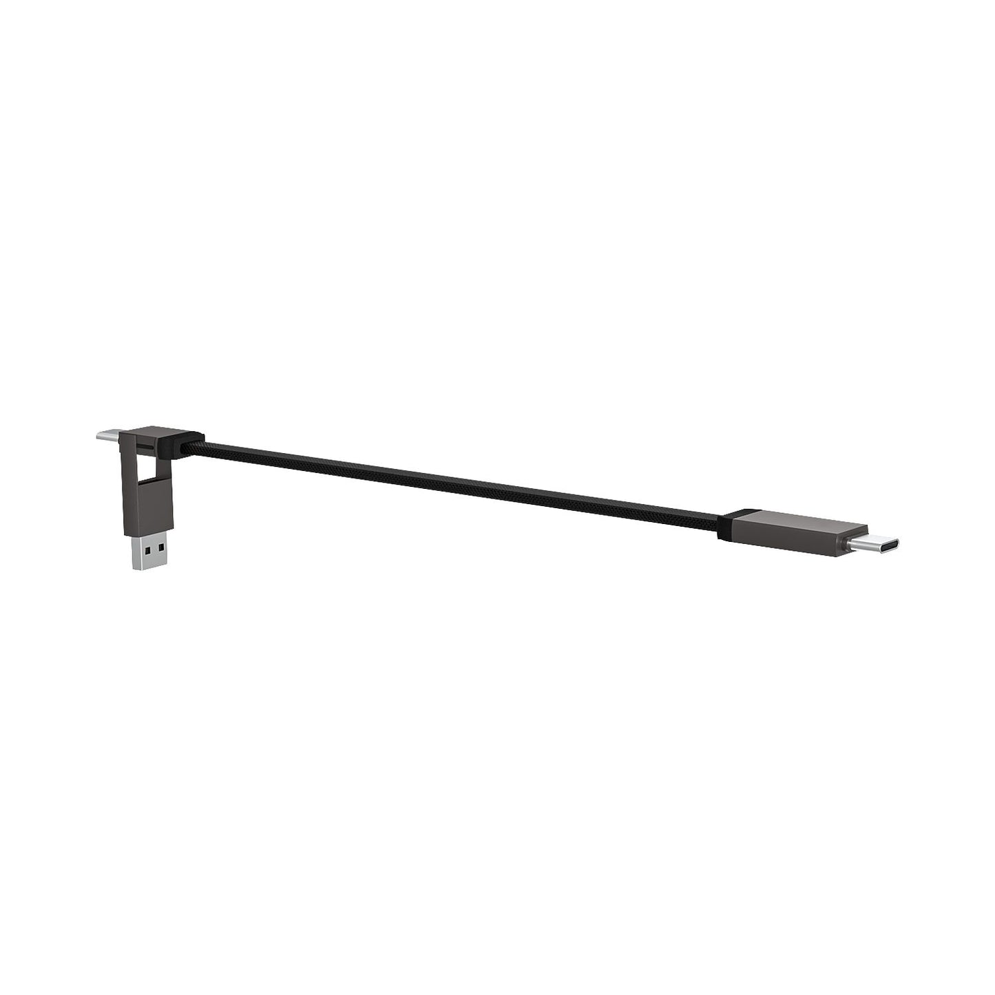 POWERUPKeyring2IN1ZincAlloyMagnetic22cmCable-BlackOnlineBuyIndia-5 - Hey Jimmy